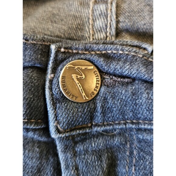 CITIZENS of HUMANITY Avedon Slick Skinny Leg Blue Denim Jeans Women's Size 27 - Picture 4 of 16